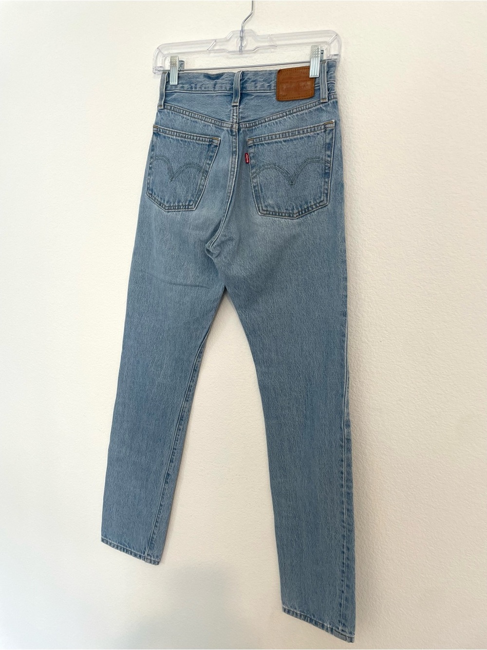 Levi's Premium 501 High-Rise Light Wash Women's 24 Jeans - Picture 6 of 15